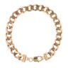 9ct Yellow Gold Curb Bracelet 8.5"