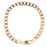 9ct Yellow Gold Curb Bracelet 8"