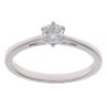 18ct White Gold 0.25ct Brilliant Cut Diamond Solitaire Ring