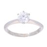Platinum 0.70ct Diamond Solitaire Ring