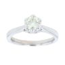 18ct White Gold 0.50ct Diamond Solitaire Ring