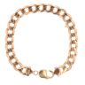 9ct Yellow Gold Curb Bracelet 9"