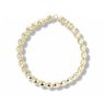 9ct Yellow Gold Flat Round Link Bracelet