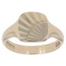 9ct Yellow Gold Patterned Signet Ring