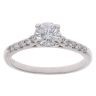 18ct White Gold 0.90ct Brilliant Cut Diamond Solitaire Ring