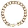 9ct Yellow Gold Curb Bracelet 8"