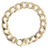 9ct Yellow Gold Curb Bracelet 9"