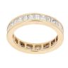 18ct Yellow Gold 2.00ct Princess And Baguette Full Eternity Ring