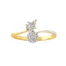 22ct Yellow Gold Radiant Cubic Zirconia Ring