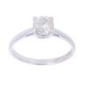9ct White Gold 1.00ct Brilliant Cut Diamond Solitaire Ring