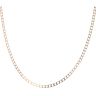 9ct Yellow Gold Square Curb Chain 20"