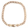 9ct Yellow Gold Curb Bracelet 9.5"