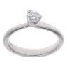 Platinum 0.25ct Brilliant Cut Diamond Solitaire Ring