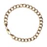 9ct Yellow Gold Curb Bracelet 8"