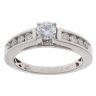 18ct White Gold 0.65ct Brilliant Cut Diamond Solitaire Ring