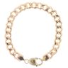 9ct Yellow Gold Curb Bracelet 8"