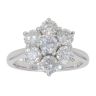 18ct White Gold 2.26ct Diamond Cluster Ring