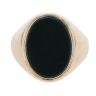 9ct Yellow Gold Bloodstone Signet Ring