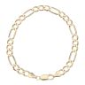 9ct Yellow Gold Figaro Bracelet 8"