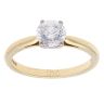 18ct Yellow Gold 1.00ct Brilliant Cut Diamond Solitaire Ring