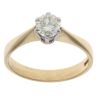 18ct Yellow Gold 0.50ct Brilliant Cut Diamond Solitaire Ring