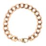 9ct Yellow Gold Curb Bracelet 9"