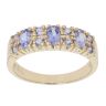 9ct Yellow Gold Tanzanite Fancy Ring