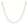 9ct Yellow Gold Oval Chain 18"