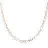 9ct Yellow Gold Figaro Chain 18"
