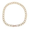 9ct Yellow Gold Curb Bracelet 9.5"