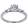 Platinum 1.00ct Diamond Solitaire Ring