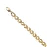 14ct Yellow Gold Fancy Bracelet 7.5"