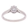 18ct White Gold 0.50ct Diamond Solitaire Ring