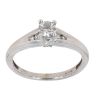 9ct White Gold 0.40ct Diamond Solitaire Ring