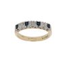 18ct Yellow Gold 0.05ct Diamond And Sapphire Ring