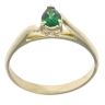 14ct Yellow Gold Diopside Single Stone Ring