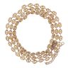 9ct Yellow Gold Multi Button Bracelet 7.5"