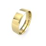 9ct Yellow Gold 6mm Soft Chamfered Edge Wedding Band