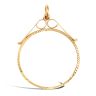 9ct Yellow Gold Half Sovereign Pendant Mount