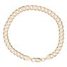 9ct Yellow Gold Curb Bracelet 8"