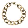 9ct Yellow Gold Curb Bracelet 9"