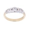 18ct Yellow Gold 0.45ct Trilogy Ring