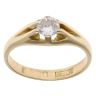 18ct Yellow Gold 0.50ct Diamond Signet Ring
