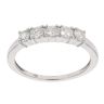 9ct White Gold 0.50ct Diamond Five Stone Ring