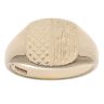 9ct Yellow Gold Square Patterned Signet Ring