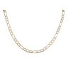 9ct Yellow Gold Figaro Chain 24"
