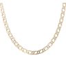 9ct Yellow Gold Double Curb Chain 30"