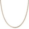 9ct Yellow Gold Curb Chain 22"