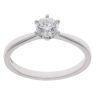 Platinum 0.50ct Brilliant Cut Diamond Solitaire Ring