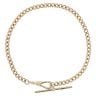 9ct Yellow Gold Albert T-Bar Bracelet 9"